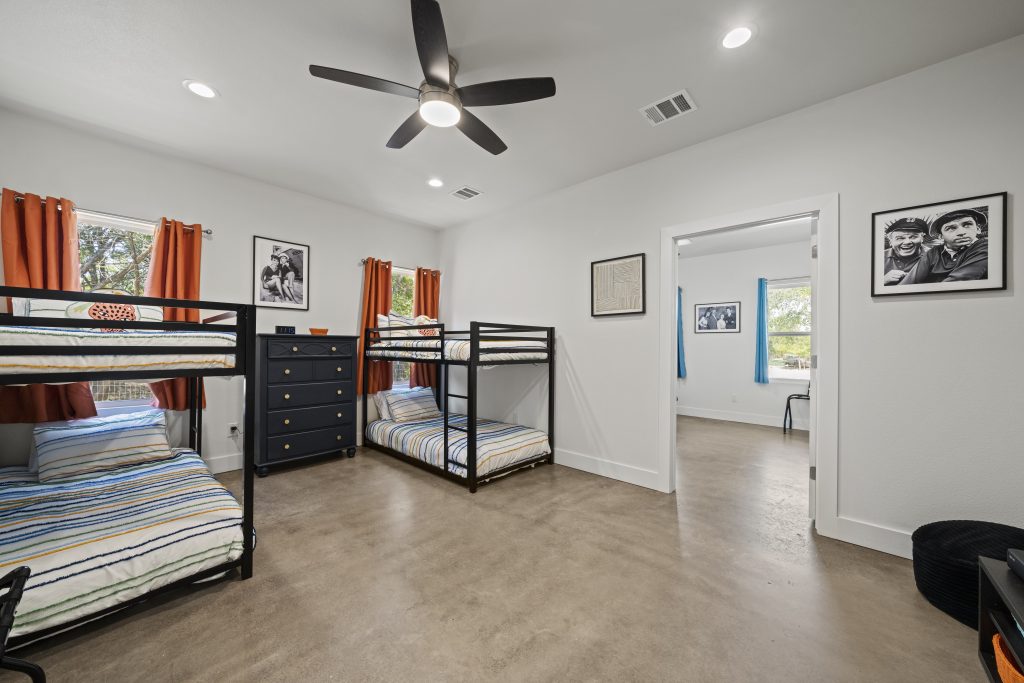 Vacation rentals in Wimberley Texas surrounded by scenic hill country nature.