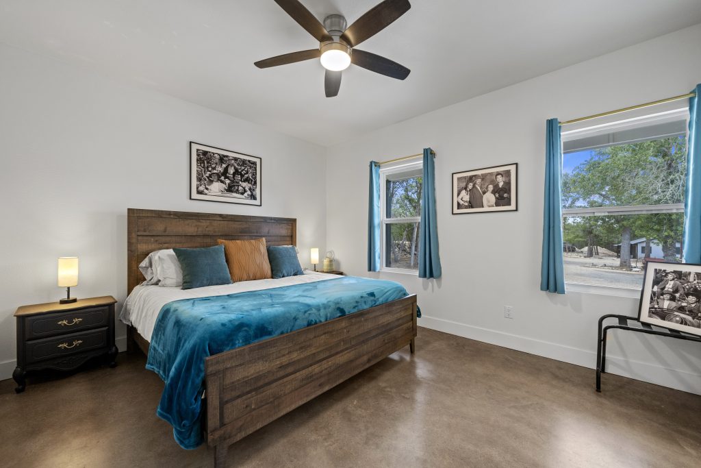 Vacation rentals in Wimberley Texas surrounded by scenic hill country nature.