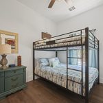 A peaceful view of vacation rentals in Wimberley Texas surrounded by nature, showcasing a relaxing hill country environment perfect for a weekend or extended getaway.