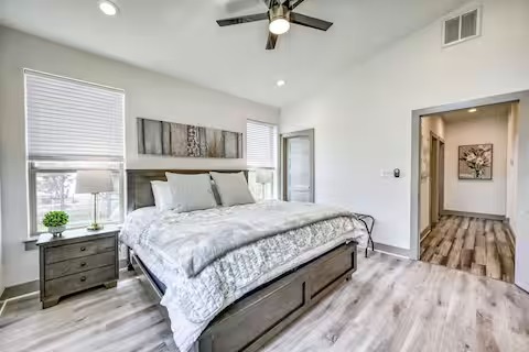 Point Venture Lakehouse luxury vacation rental near Lake Travis.