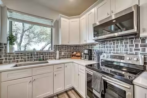 Point Venture Lakehouse luxury vacation rental near Lake Travis.