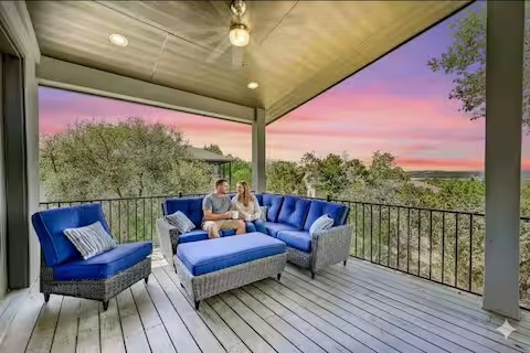 Point Venture Lakehouse luxury vacation rental near Lake Travis.